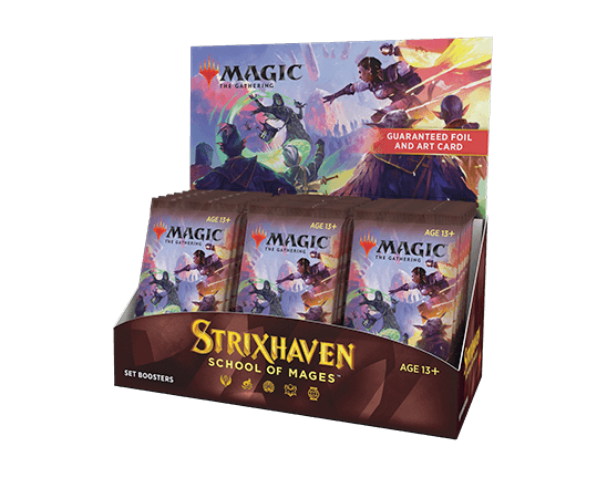 Strixhaven: School of Mages Set Booster Display