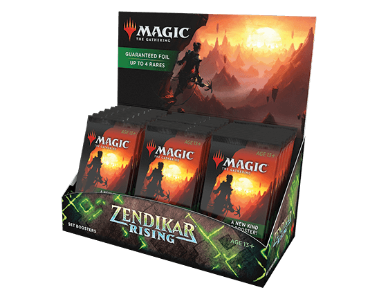Zendikar Rising Set Booster Display