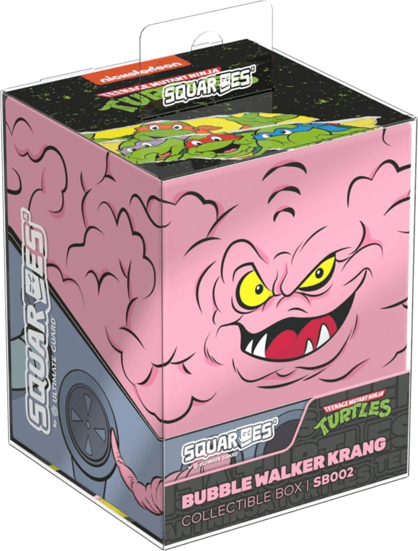 Squaroes Squaroe Teenage Mutant Ninja Turtles Card Box — Krang with Bubble Walker