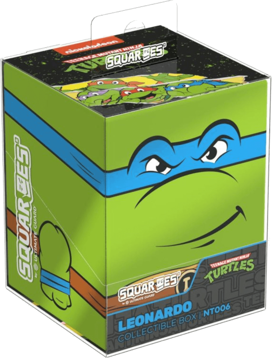 Squaroes Squaroe Teenage Mutant Ninja Turtles Card Box — Leonardo