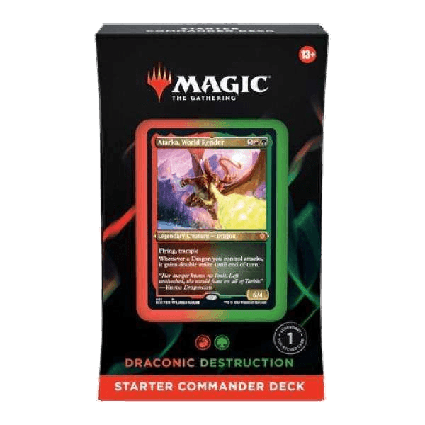 Draconic Destruction Starter Commander Deck
