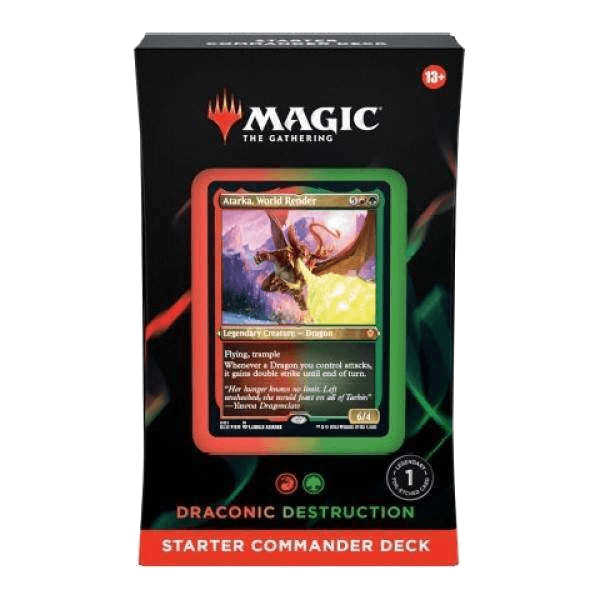 Draconic Destruction Starter Commander Deck