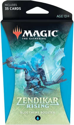 Zendikar Rising Blue Theme Booster Pack