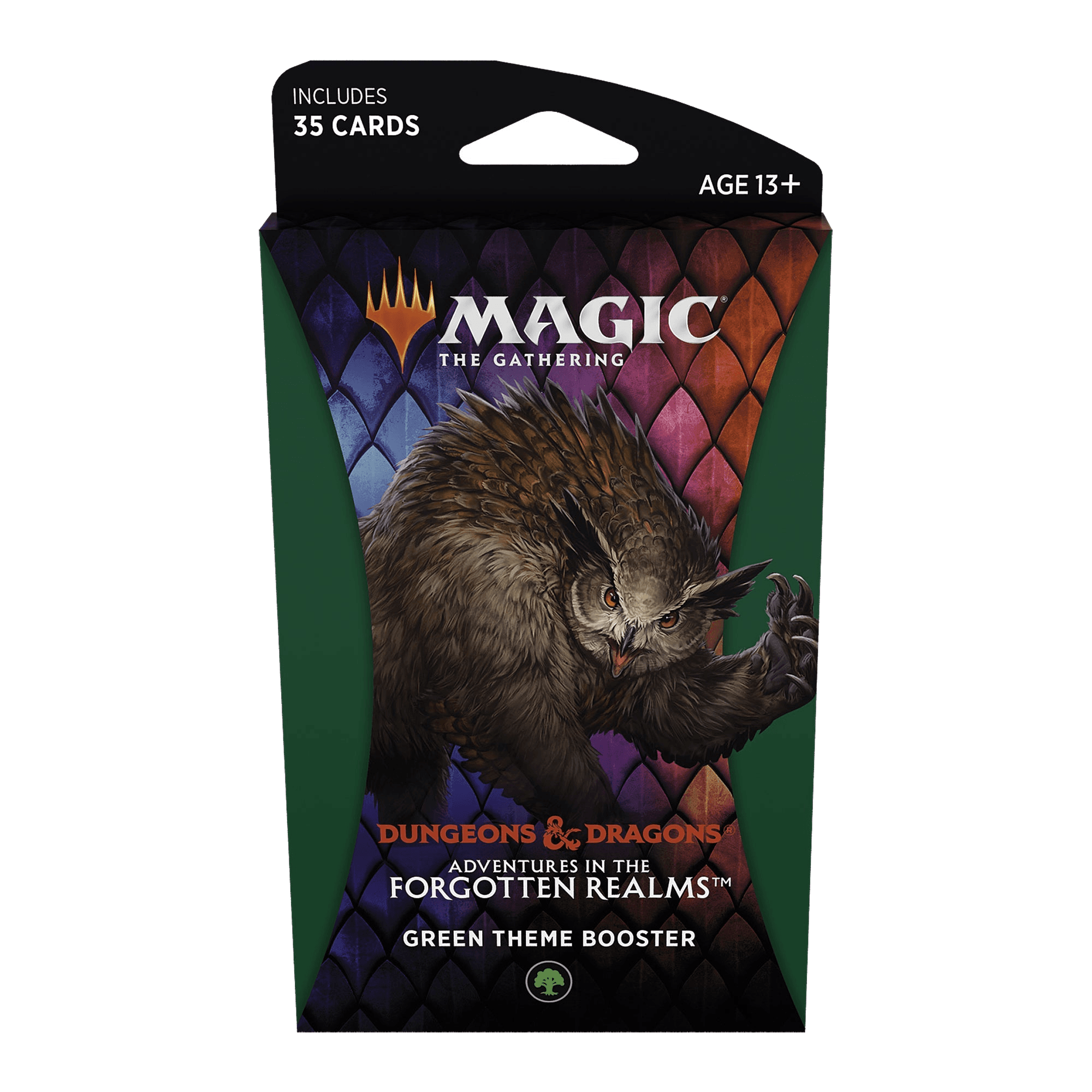 Adventures in the Forgotten Realms Theme Booster Pack Green