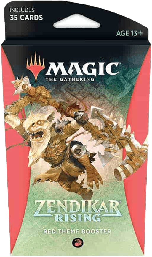 Zendikar Rising Red Theme Booster Pack
