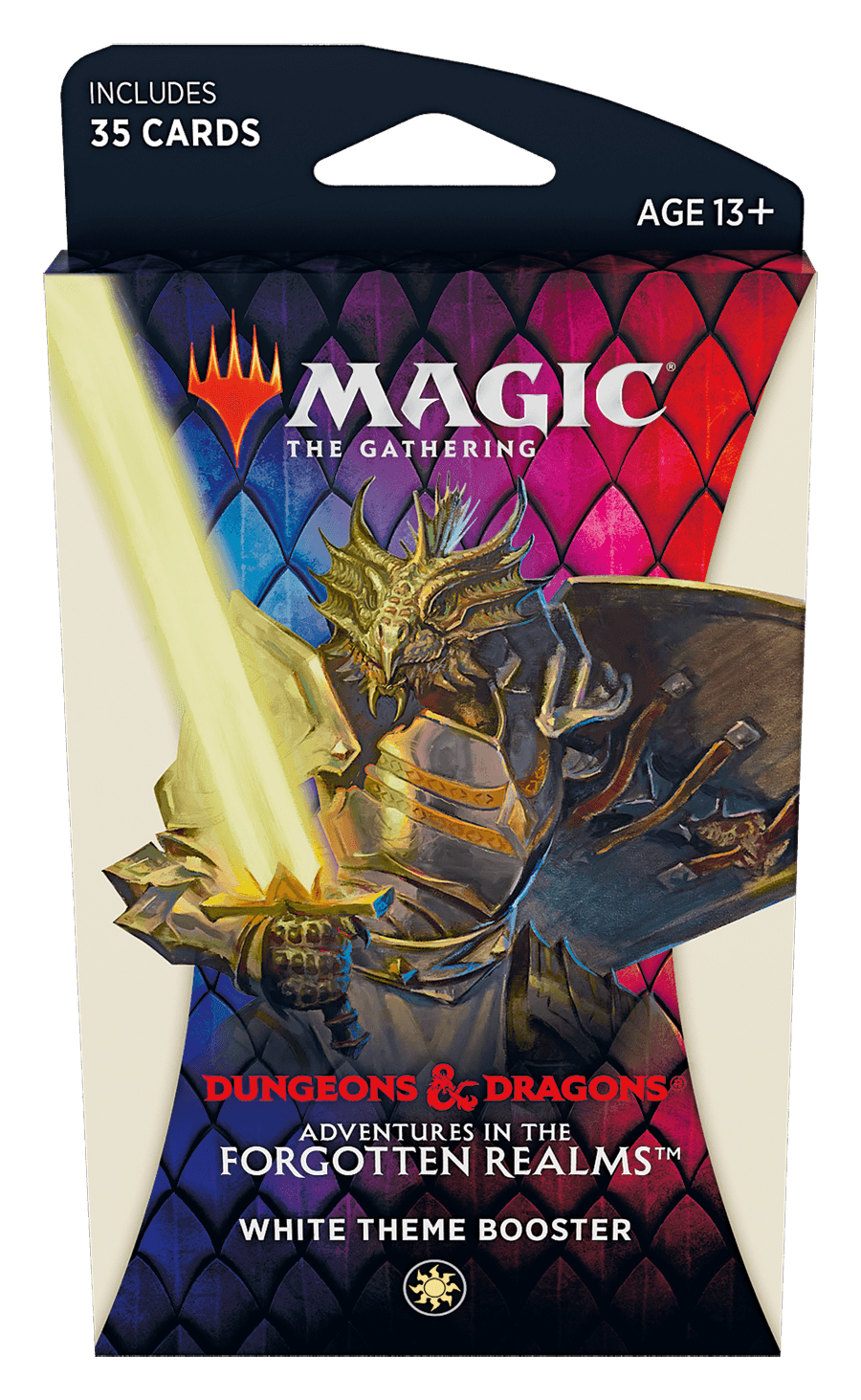 Adventures in the Forgotten Realms Theme Booster Pack White