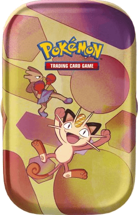 Scarlet & Violet 151 Mini Meowth and Hitmonchan Tin