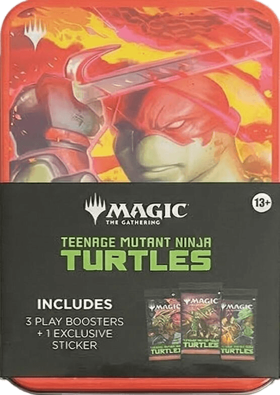 Teenage Mutant Ninja Turtles Rapael Tin