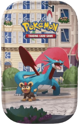 Lumiose City Mini Salamence & Litleo Tin