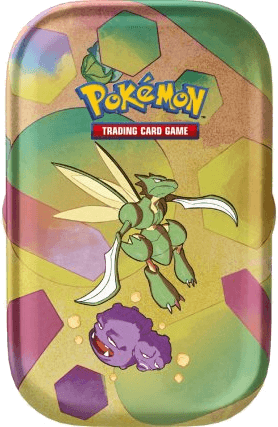 Scarlet & Violet 151 Mini Scyther and Weezing Tin