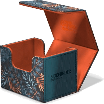 Ultimate Guard 2023 Exclusive Floral Places Sidewinder 100+ XenoSkin — Bali Blue (100 cards)