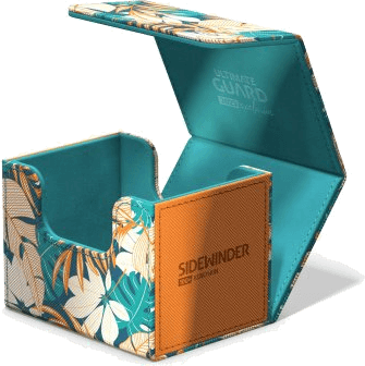 Ultimate Guard 2023 Exclusive Floral Places Sidewinder 100+ XenoSkin — Canary Orange (100 cards)