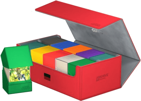 Ultimate Guard ArkHive Flip Case 800+ Red (800 cards)
