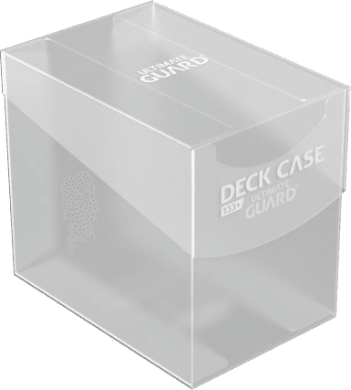 Ultimate Guard Basic Deck Case 133+ — Clear (133 cards)