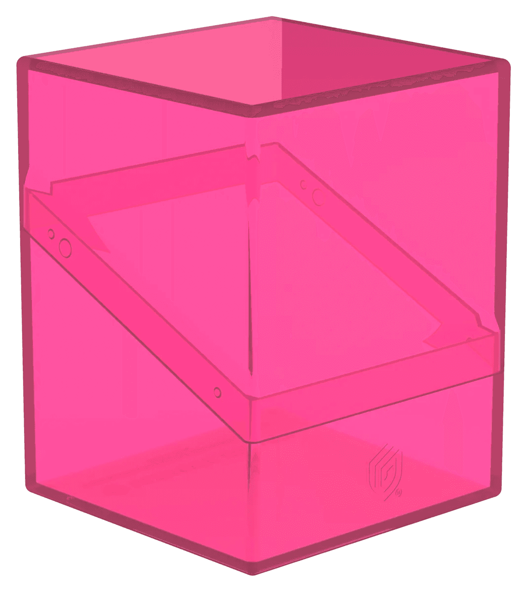 Ultimate Guard Boulder Deck Case 100+ Clear — Rhodonite (100 cards)