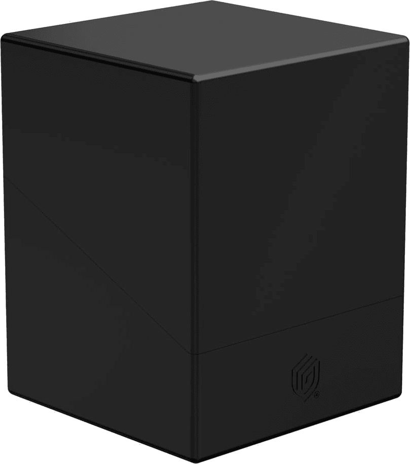 Ultimate Guard Boulder Deck Case 100+ Solid — Black (100 cards)