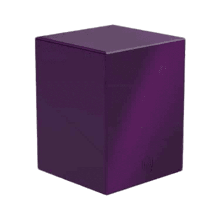 Ultimate Guard Boulder Deck Case 100+ Solid — Purple (100 cards)