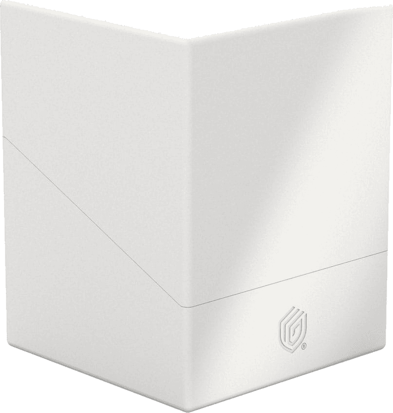 Ultimate Guard Boulder Deck Case 100+ Solid — White (100 cards)