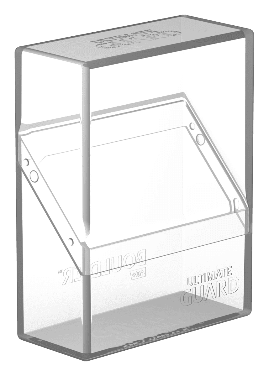 Ultimate Guard Boulder Deck Case 40+ Clear (40 cards)