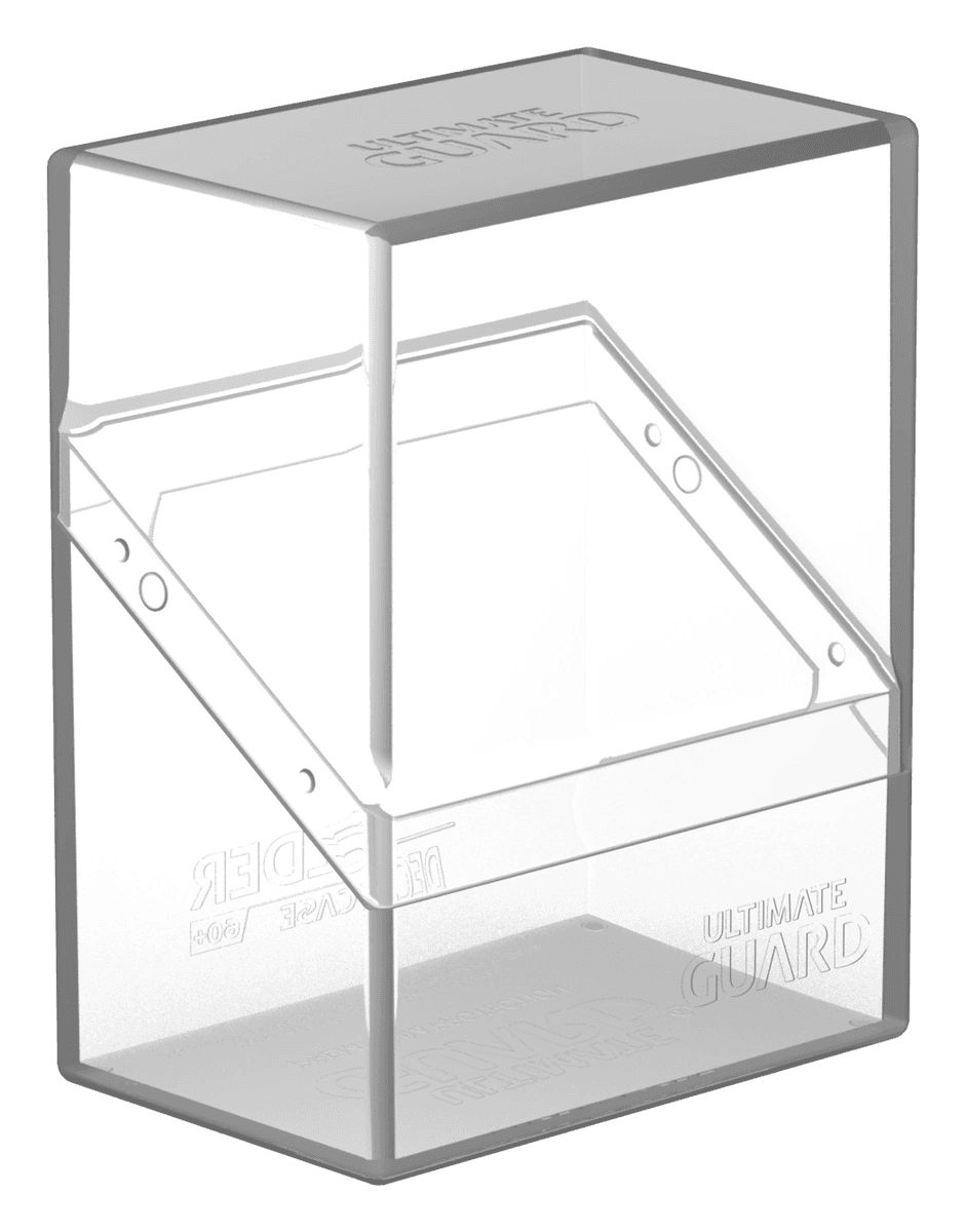 Ultimate Guard Boulder Deck Case 60+ Clear (60 cards)