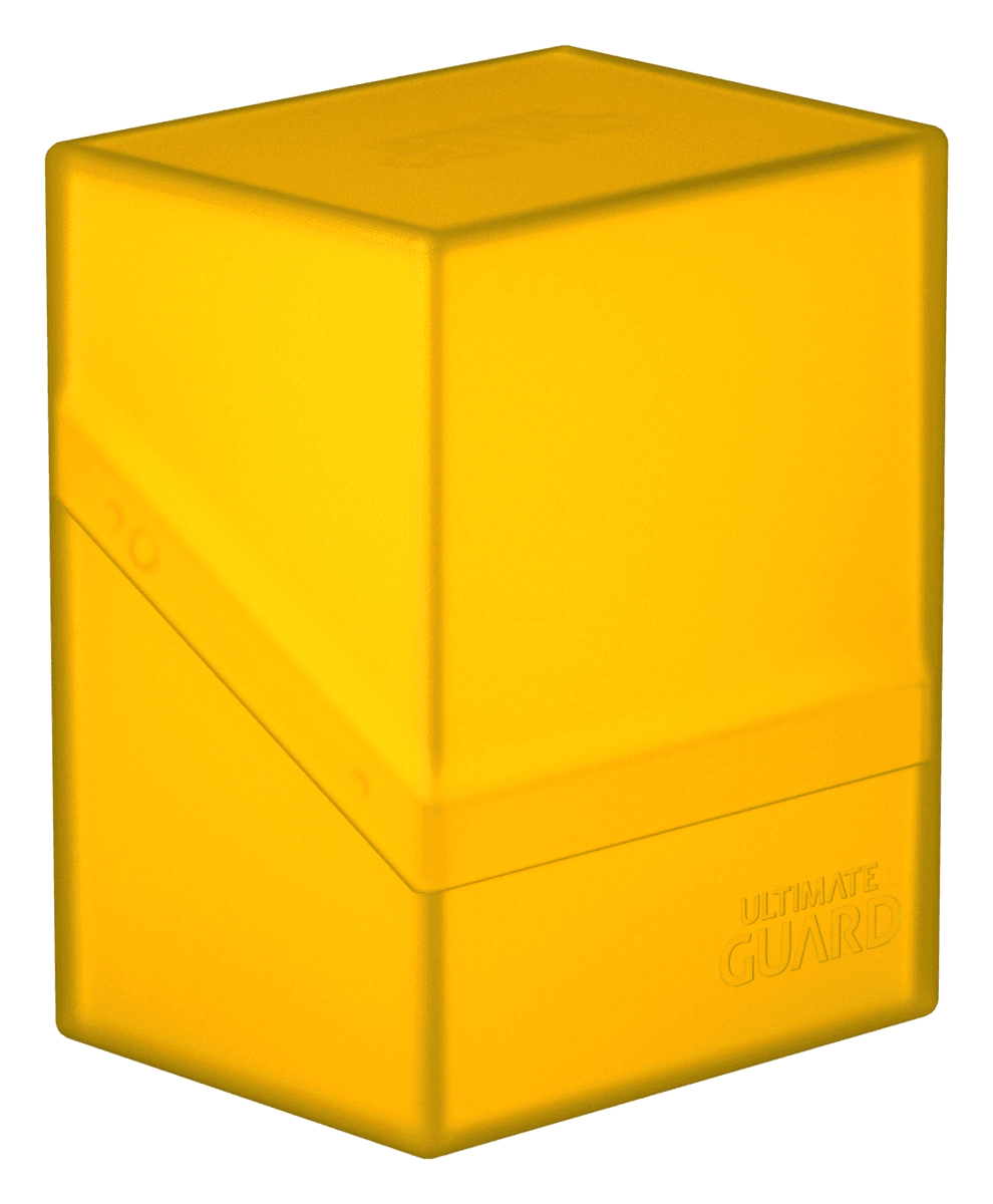 Ultimate Guard Boulder Deck Case 80+ Amber (80 cards)