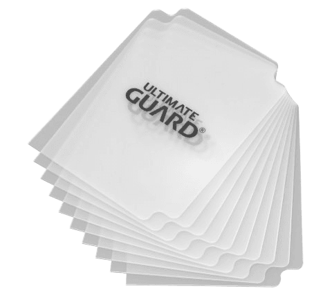 Ultimate Guard Card Dividers — Transparent (10 pieces)