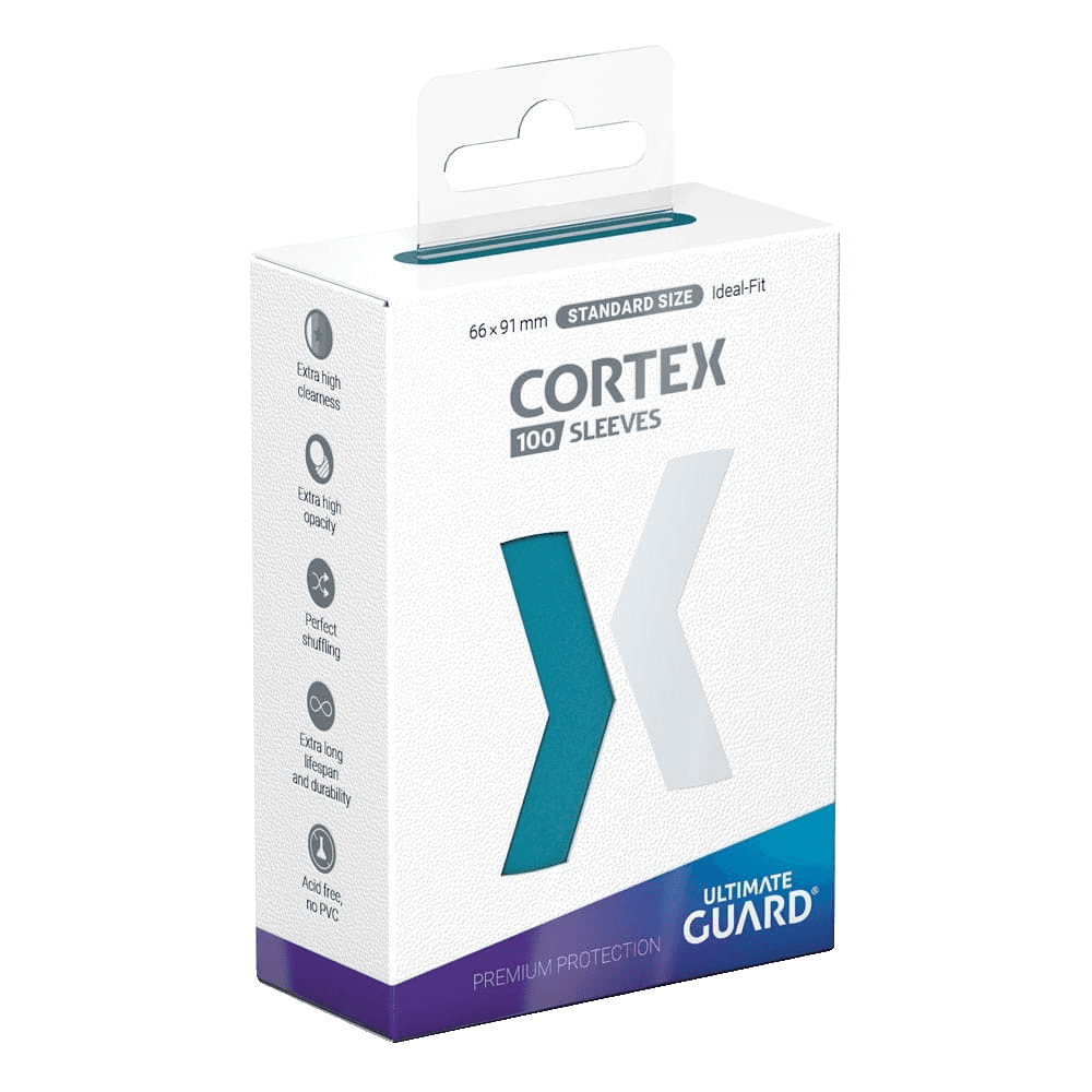 Ultimate Guard Cortex Sleeves — Petrol (100 sleeves)