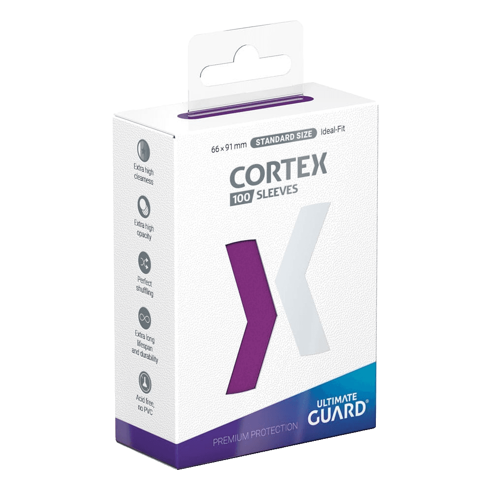 Ultimate Guard Cortex Sleeves — Purple (100 sleeves)