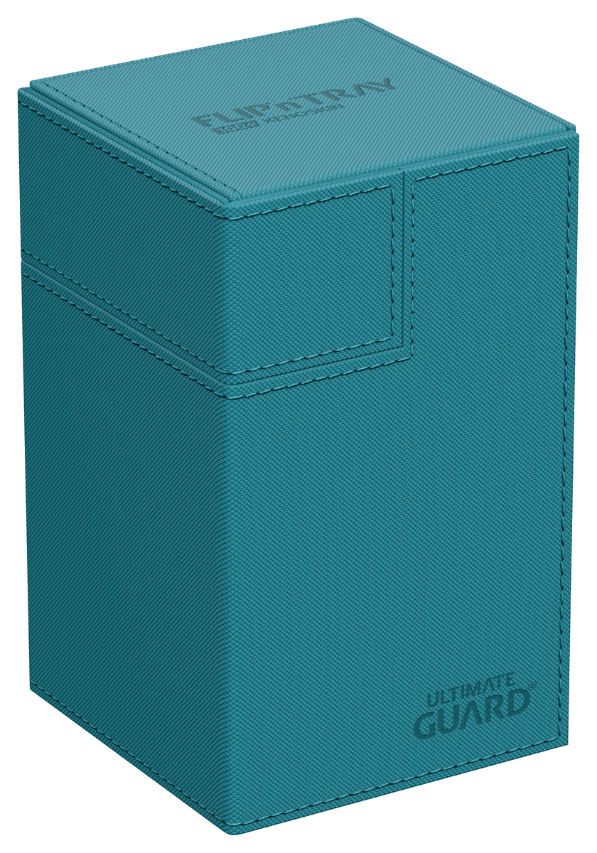 Ultimate Guard Flip'n'Tray Deck Case 100+ XenoSkin Monocolor Petrol (100 cards)
