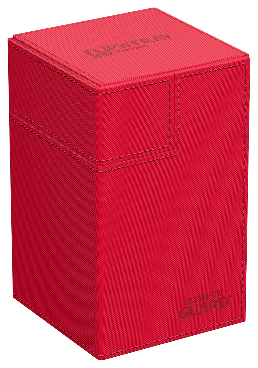 Ultimate Guard Flip'n'Tray Deck Case 100+ XenoSkin Monocolor Red (100 cards)