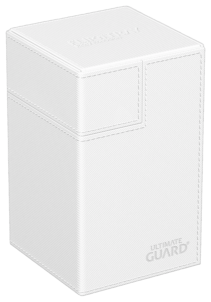 Ultimate Guard Flip'n'Tray Deck Case 100+ XenoSkin Monocolor White (100 cards)