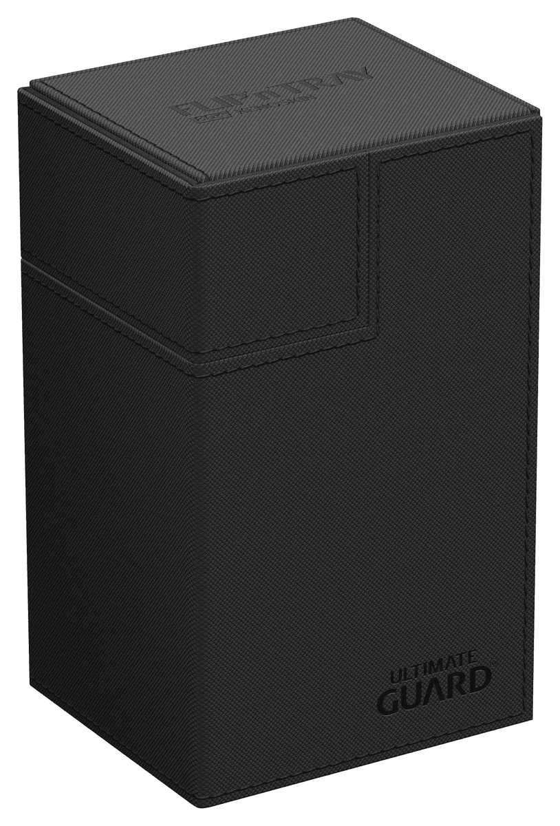Ultimate Guard Flip'n'Tray Deck Case 80+ XenoSkin Monocolor Black (80 cards)