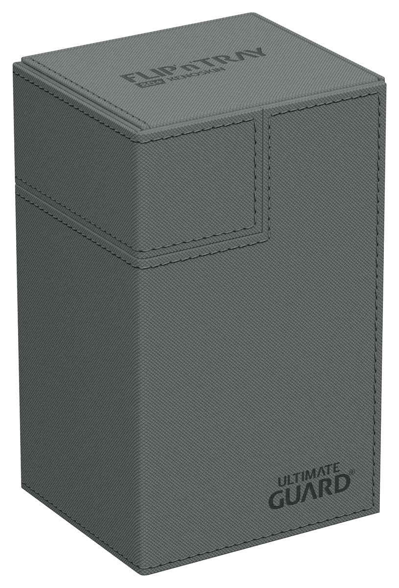 Ultimate Guard Flip'n'Tray Deck Case 80+ XenoSkin Monocolor Grey (80 cards)