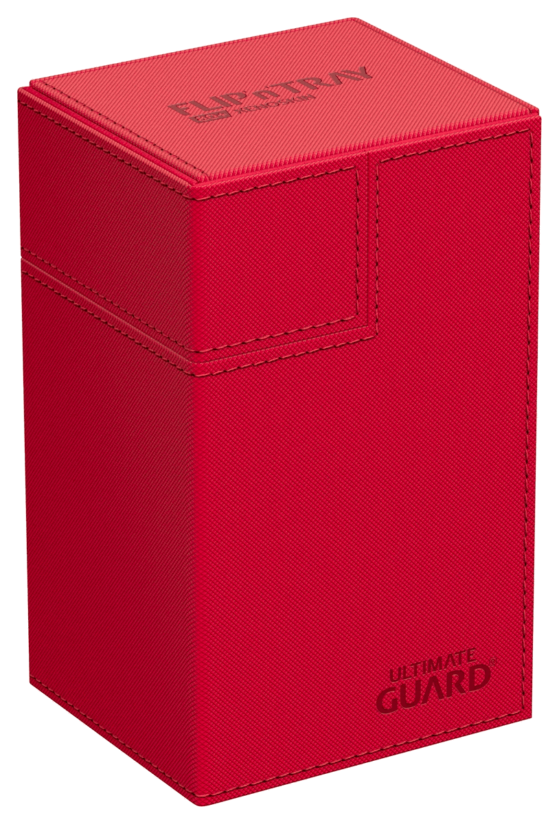 Ultimate Guard Flip'n'Tray Deck Case 80+ XenoSkin Monocolor Red (80 cards)