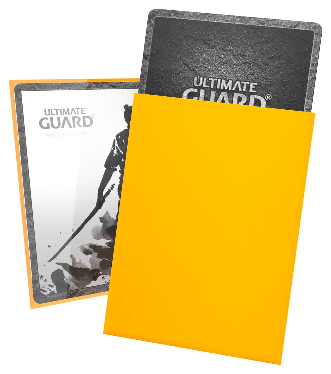 Ultimate Guard Katana Sleeves — Yellow (100)