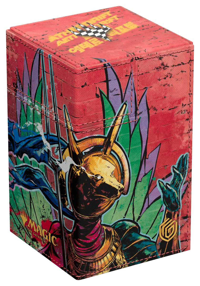 Ultimate Guard Magic: The Gathering Aetherdrift Flip'n'Tray Deck Case 100+ XenoSkin — Hazoret, Godseeker (100 cards)
