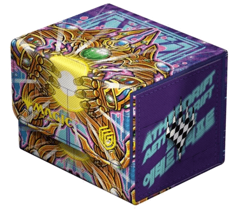 Ultimate Guard Magic: The Gathering Aetherdrift Sidewinder 100+ XenoSkin — Solar Gearhulk (100 cards)