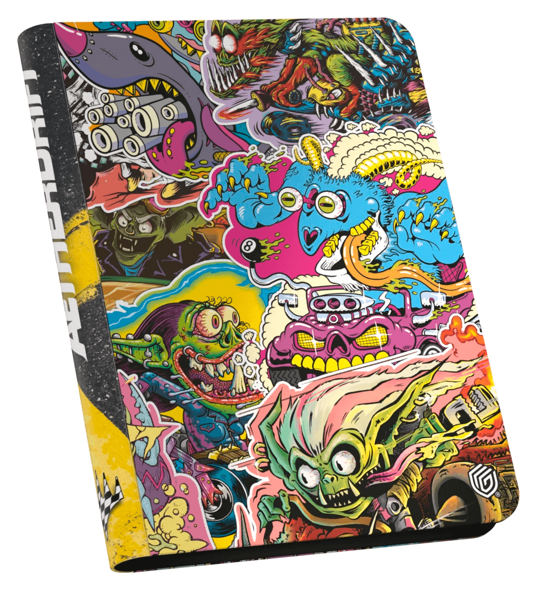Ultimate Guard Magic: The Gathering Aetherdrift Zipfolio 360 XenoSkin — Revved-Up Racers