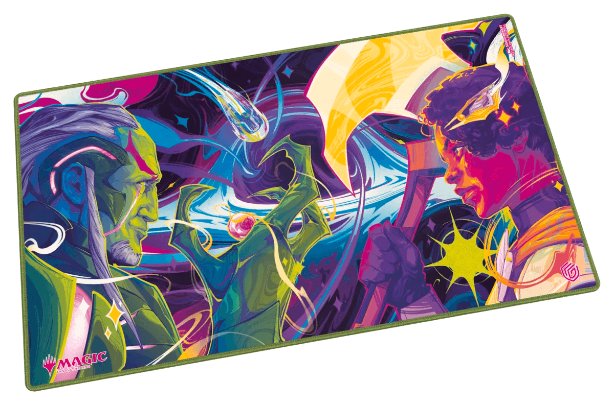 Ultimate Guard Magic: The Gathering Edge of Eternities Stitched Edge Playmat — Haliya and Tezzeret
