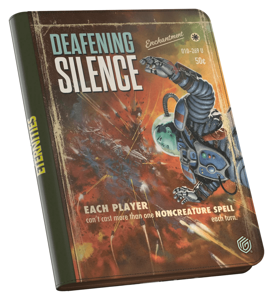 Ultimate Guard Magic: The Gathering Edge of Eternities Zipfolio 360 XenoSkin — Deafening Silence