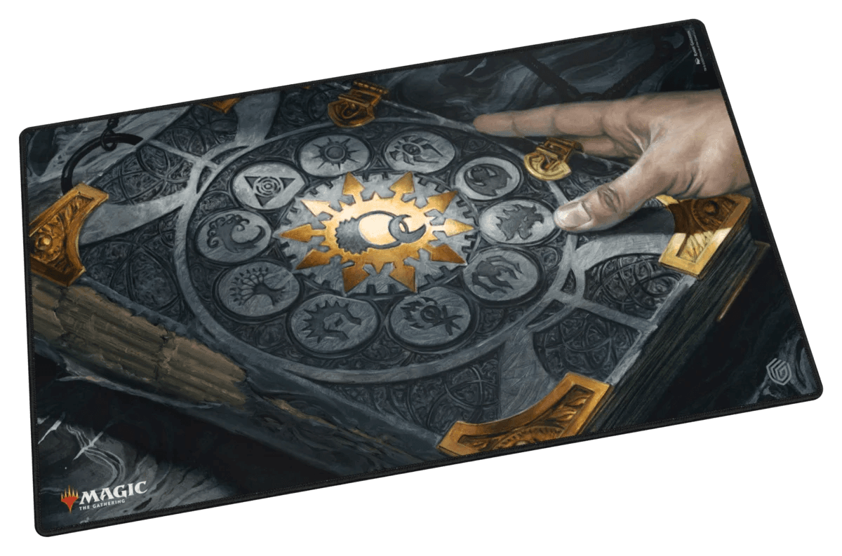Ultimate Guard Magic: The Gathering Guild Summit Stitched Edge Playmat — Tome of the Guildpact