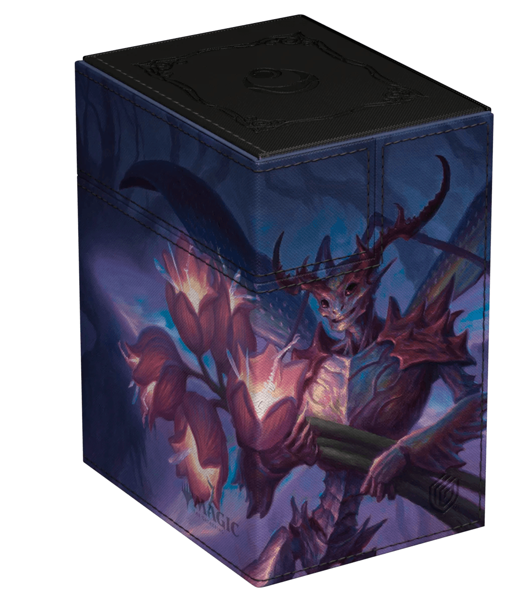 Ultimate Guard Magic: The Gathering Lorwyn Eclipsed Flip'n'Tray Deck Case 133+ XenoSkin — Bitterbloom Bearer (133 cards)