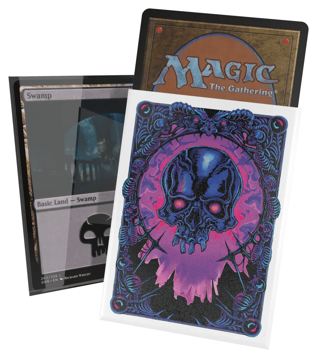 Ultimate Guard Magic: The Gathering Mana Token Collection Premium Art Sleeves — Swamp (100 pieces)
