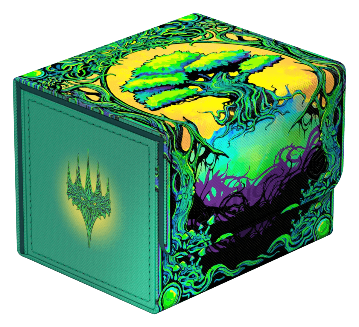 Ultimate Guard Magic: The Gathering Mana Token Collection Sidewinder 100+ Xenoskin — Forest (100 cards)