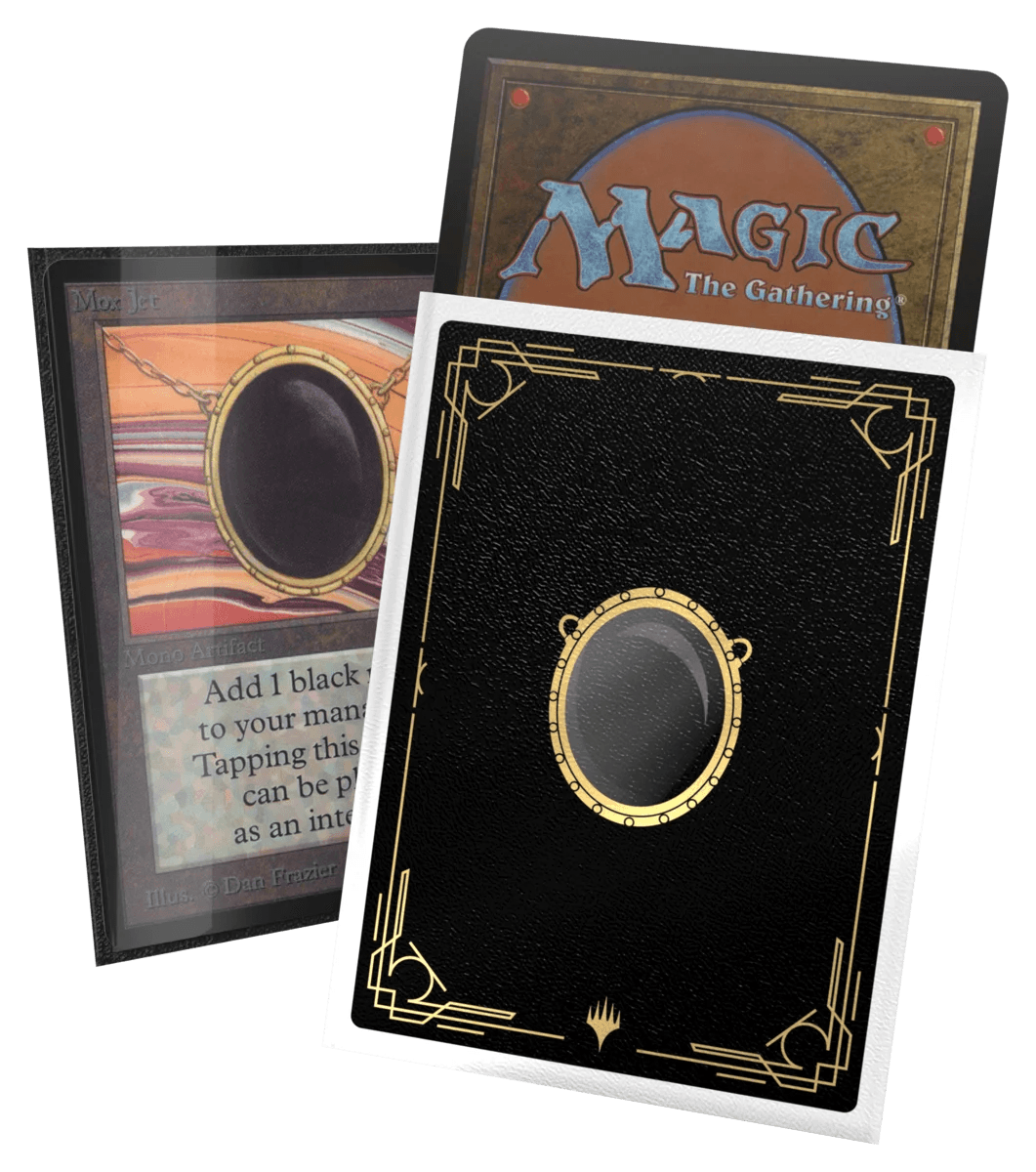 Ultimate Guard Magic: The Gathering Mox Collection Premium Art Sleeves — Jet (100 sleeves)