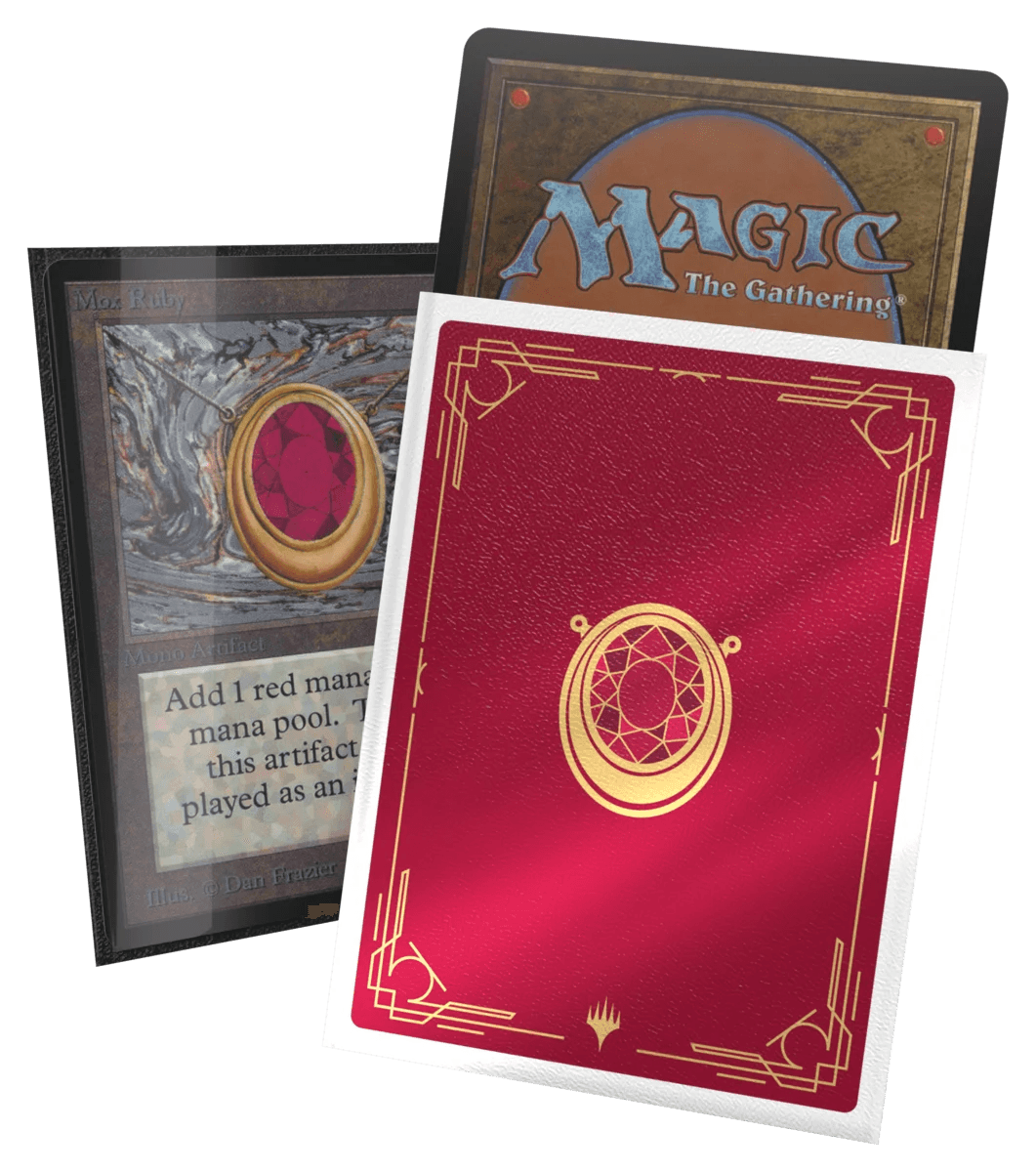 Ultimate Guard Magic: The Gathering Mox Collection Premium Art Sleeves — Ruby