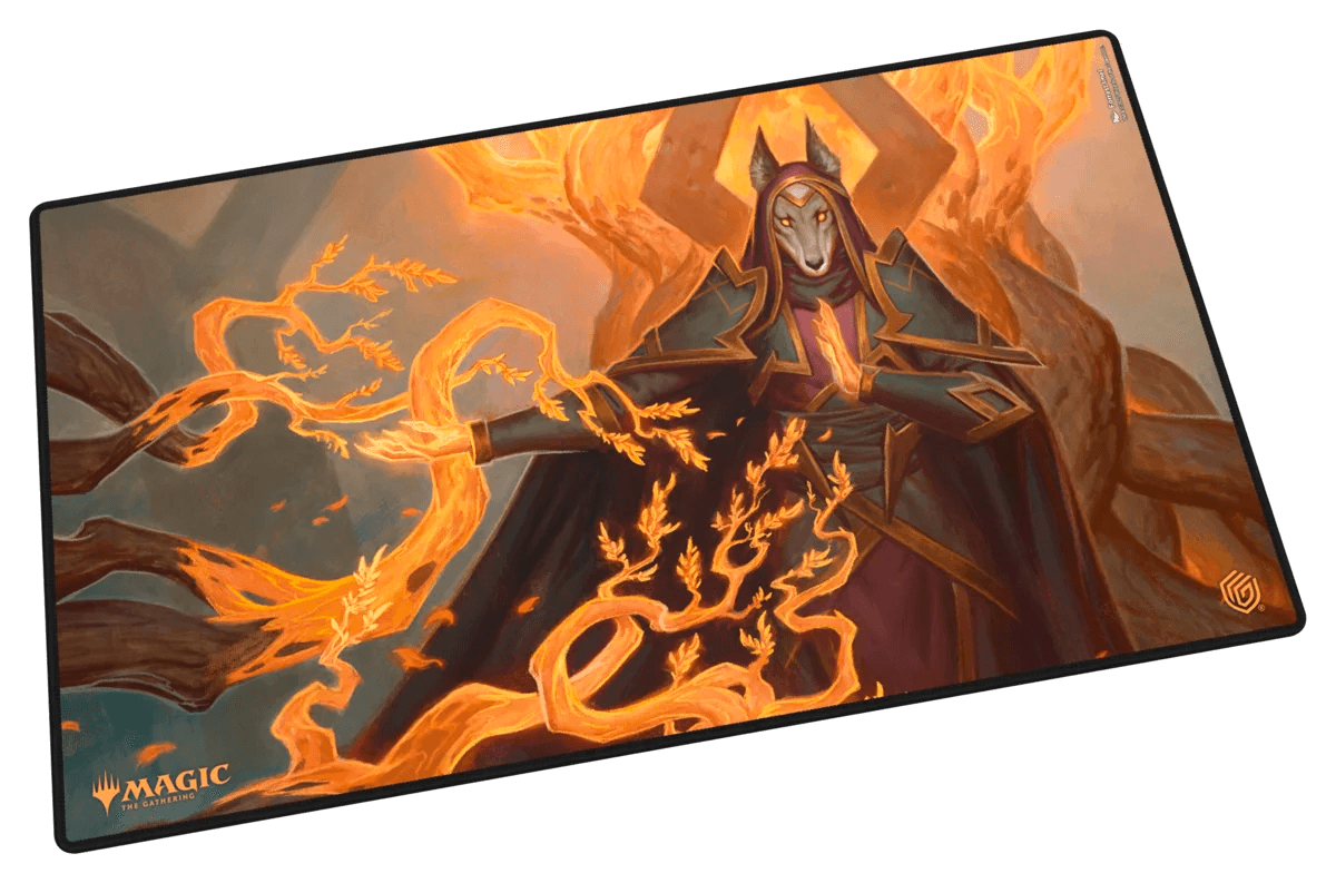 Ultimate Guard Magic: The Gathering Tarkir: Dragonstorm Stitched Edge Playmat — Abzan Devotee