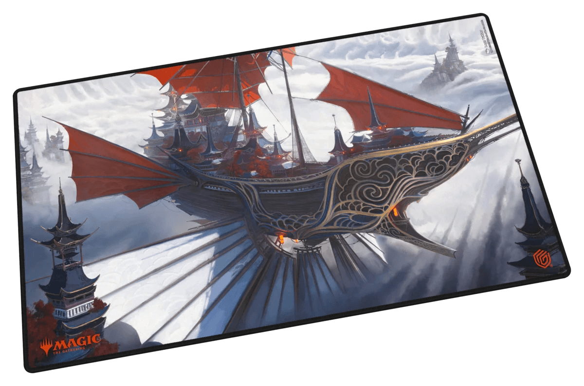 Ultimate Guard Magic: The Gathering Tarkir: Dragonstorm Stitched Edge Playmat — Mystic Monastery