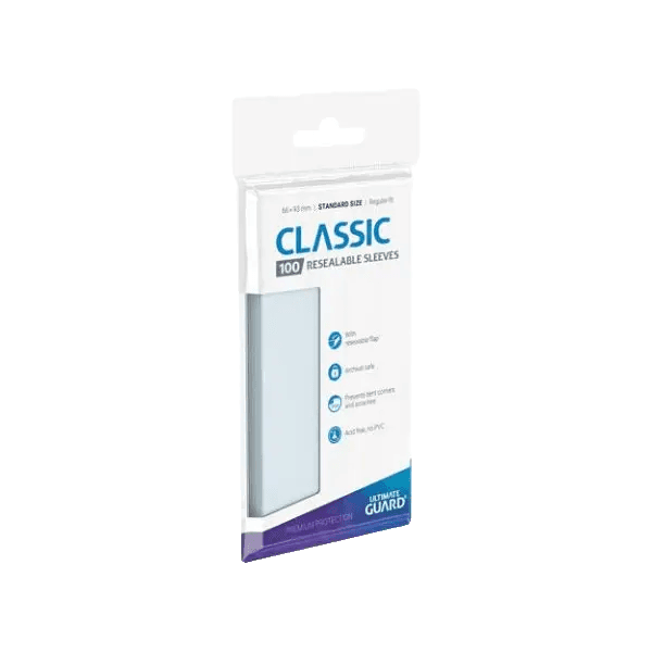 Ultimate Guard Resealable Sleeves Classic (100 sleeves)