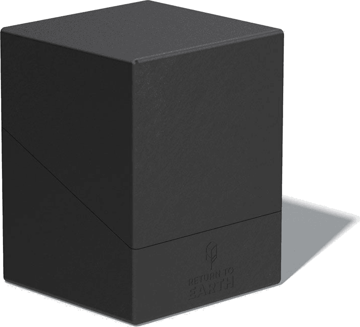 Ultimate Guard Return to Earth Boulder Deck Case 100+ Black (100 cards)